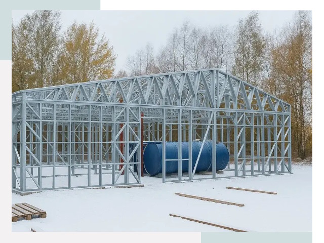 Металлические ангары в Новочеркасске