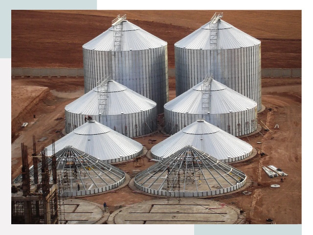 Строительство зерновых силосов в Новочеркасске