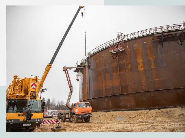 Монтаж резервуаров в Новочеркасске от 614 руб. за м³