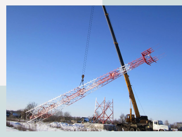 Строительство башен связи в Новочеркасске от 614 руб.