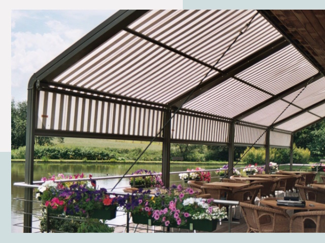 Элегантные навесы для кафе от 614 руб в Новочеркасск