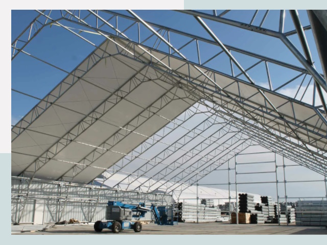 Каркасно-тентовые сооружения от СтальСтрой-Нвч по цене 614 руб.