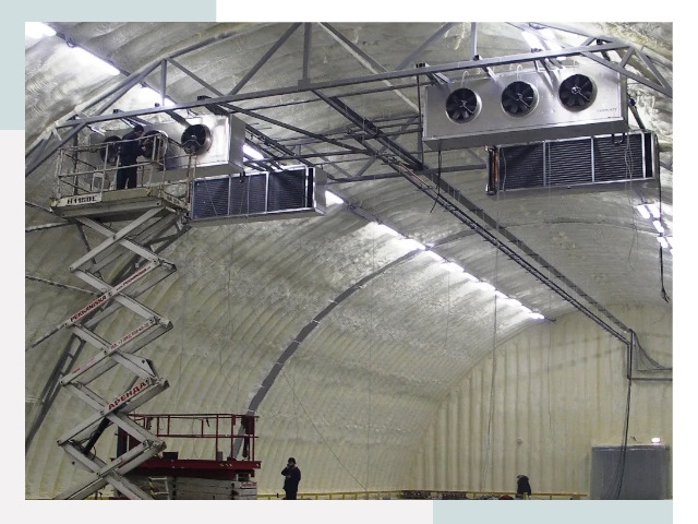 Оснащение ангаров в Новочеркасске